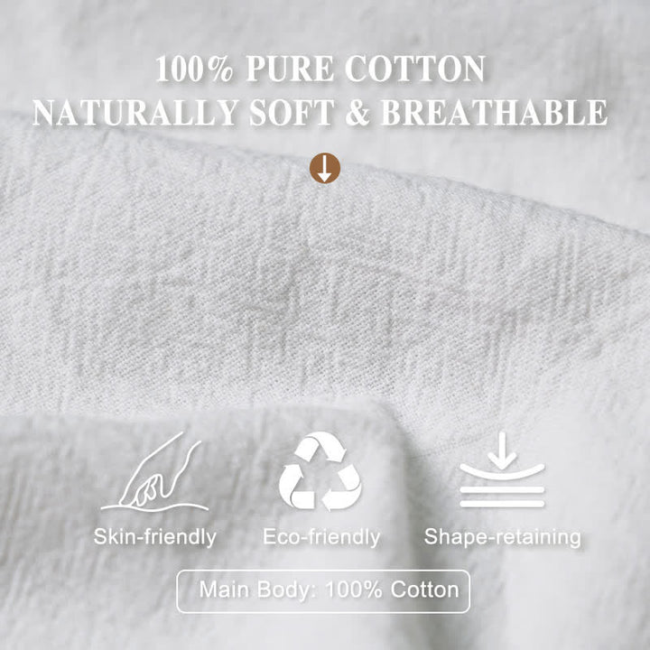 Pantalones bombachos de mujer con cintura elástica, estampado informal de Buddha Stones, de algodón. - image 3