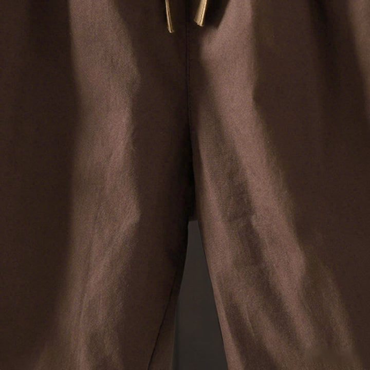 Pantalones térmicos tipo harén de algodón liso con bolsillos para mujer Buddha Stones - image 12