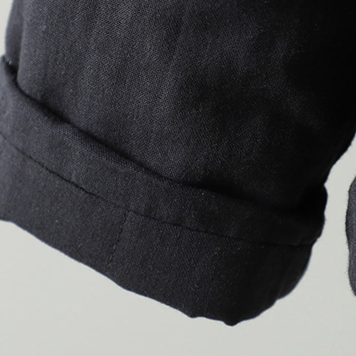 Chaqueta térmica de algodón de manga larga con estampado floral de Buddha Stones para mujer - image 18