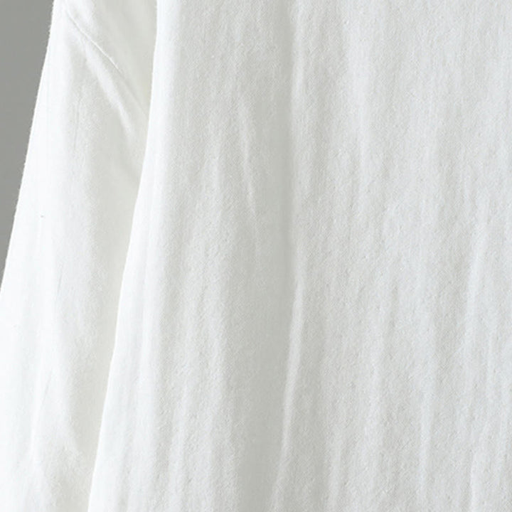 Chaqueta térmica de algodón de manga larga con estampado floral de Buddha Stones para mujer - image 37