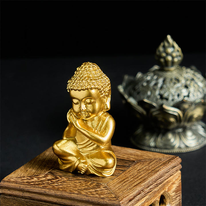 Imán para nevera con estatua de Buda Tathagata de Buddha Stones, decoración para el hogar - Estilo A3 4,3 x 6,7 x 3 cm (con parte trasera magnética) - image 11