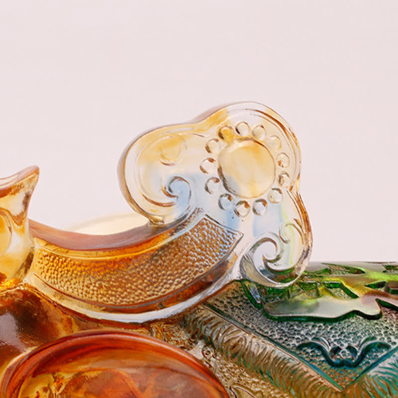 Buddha Stones hechas a mano, cristal de Liuli, elefante, obra de arte, sabiduría, riqueza, decoración del hogar - image 13