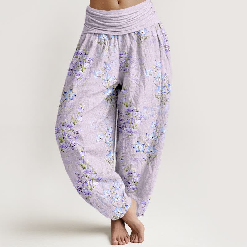 Pantalones Buddha Stones para mujer, con cintura elástica - Ciruela - US16，UK/AU20，EU48 (3XL) - image 8