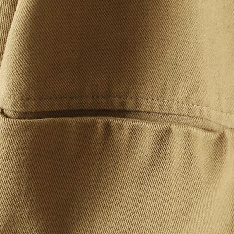 Chaqueta de algodón de manga larga con botones y bolsillos para mujer, con estampado de Buddha Stones Fall - image 22