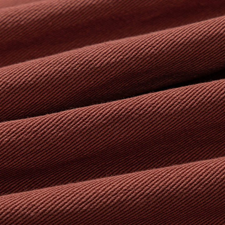 Pantalones de algodón con estampado floral bordado de Buddha Stones Spring para hombre con bolsillos - image 12