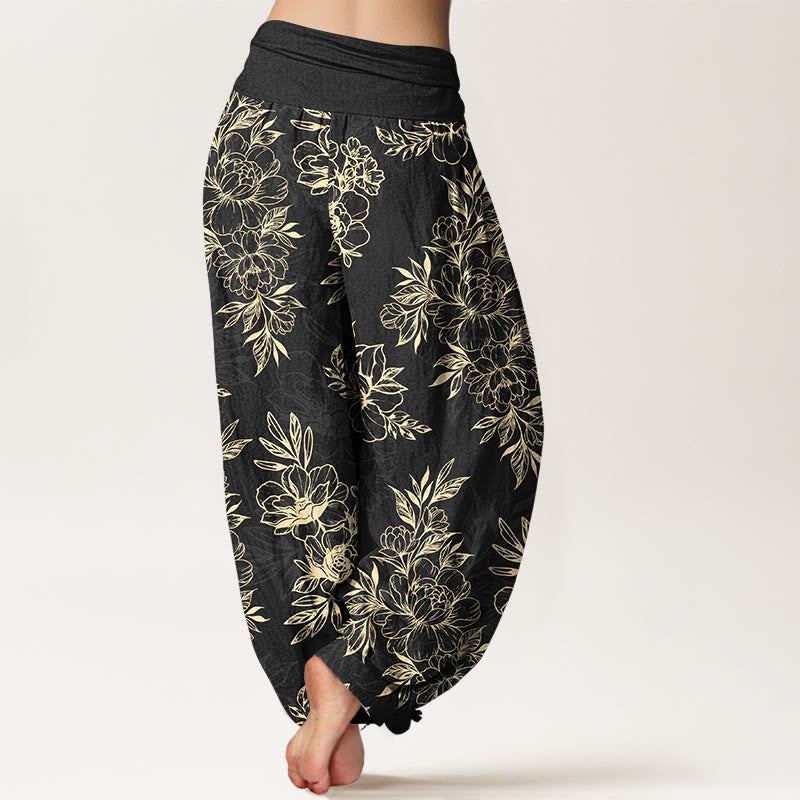 Pantalones Buddha Stones para mujer, cintura elástica - image 9