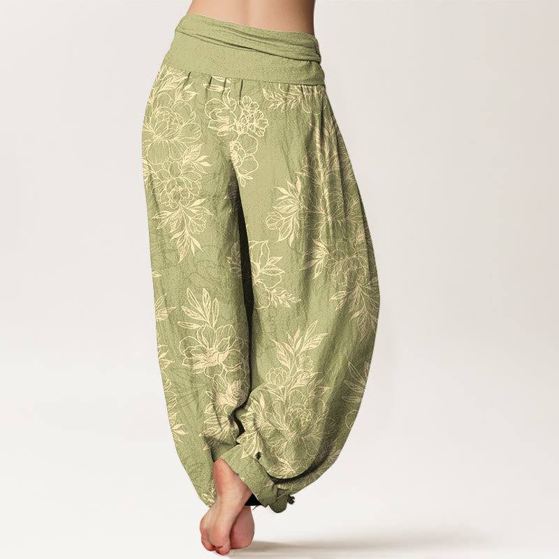 Pantalones Buddha Stones para mujer, cintura elástica - image 12