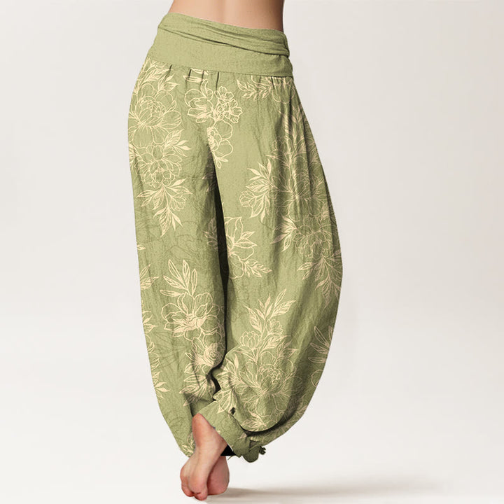 Pantalones Buddha Stones para mujer, cintura elástica - image 12