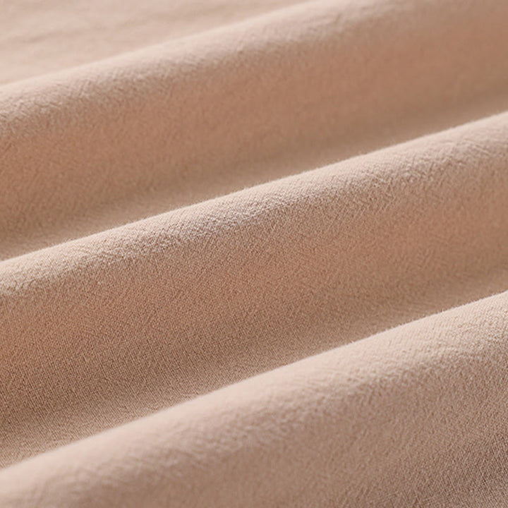 Kimono para hombre con Buddha Stones, de primavera y otoño, color liso, manga larga, largo medio, frente abierto - image 7