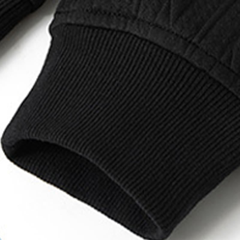 Sudadera con capucha de manga larga para hombre con diseño retorcido y botones de Buddha Stones para otoño e invierno - image 12