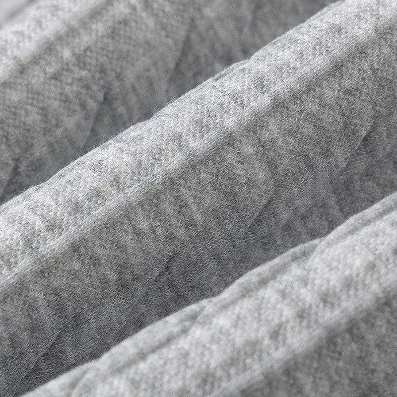 Sudadera con capucha de manga larga para hombre con diseño retorcido y botones de Buddha Stones para otoño e invierno - image 6