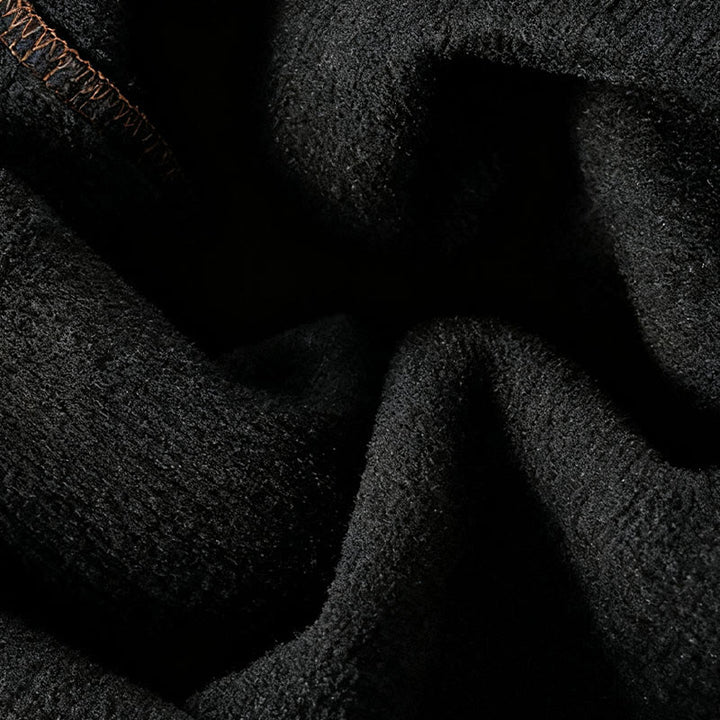 Pantalones de pana anchos hasta el tobillo para mujer con cintura elástica y diseño de patchwork a Buddha Stones - image 17