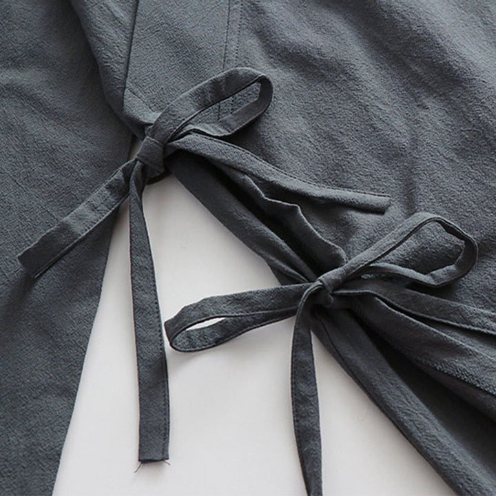 Túnica taoísta de manga larga para hombre con Buddha Stones, ceremonia tradicional de artes marciales de Tai Chi de Wudang - image 10