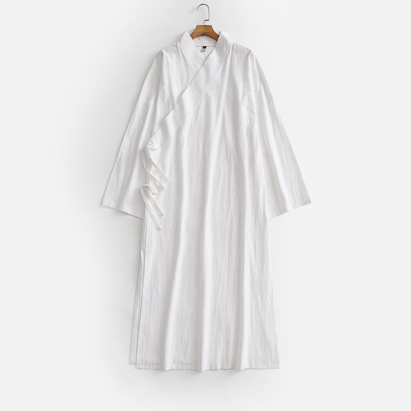 Túnica taoísta de manga larga para hombre con Buddha Stones, ceremonia tradicional de artes marciales de Tai Chi de Wudang - image 2