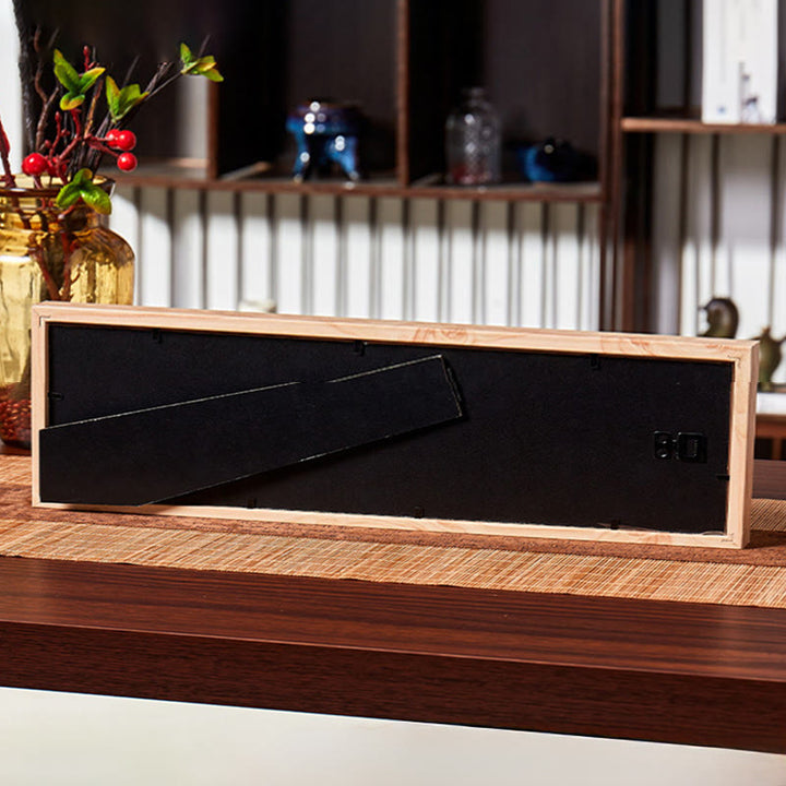 Buddha Stones, cristal verde, Bagua, pez koi, símbolo Yin Yang, lingote dorado, marco de fotos, adorno para decoración del hogar - image 14