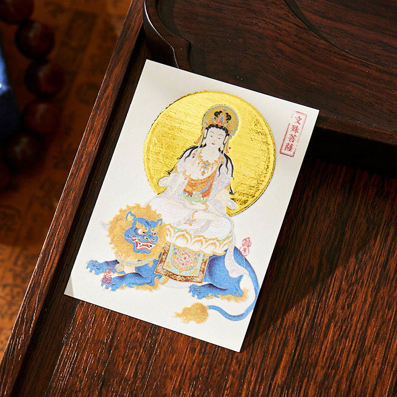 Buddha Stones, zodiaco chino, Buda natal, monedas de cobre, bolsita, bendición, decoración colgante - image 1