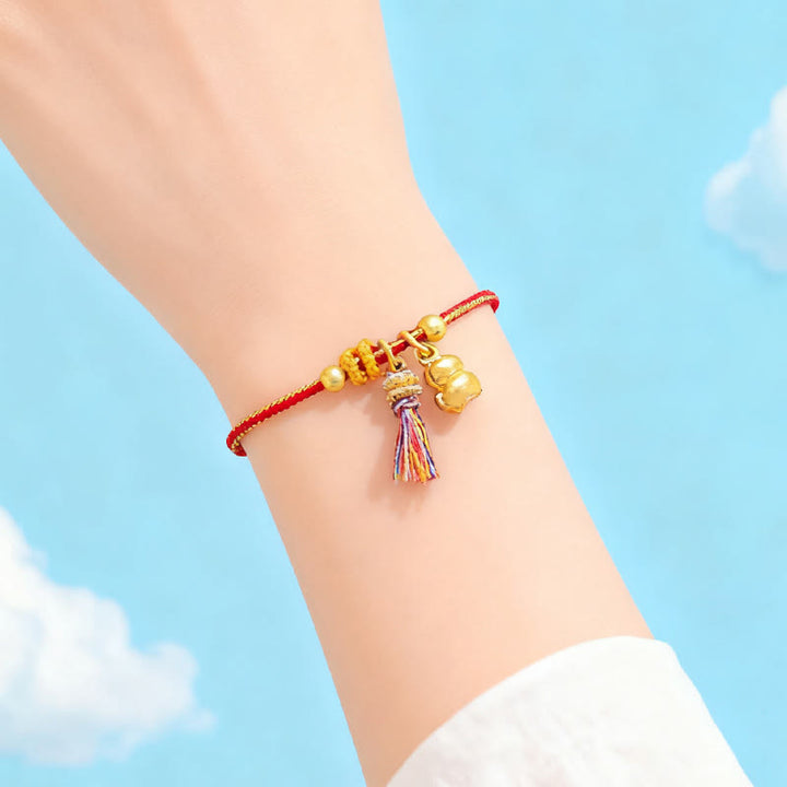 Pulsera ajustable de hilo trenzado con Buddha Stones, Año del Caballo, Éxito y Fuerza - image 10
