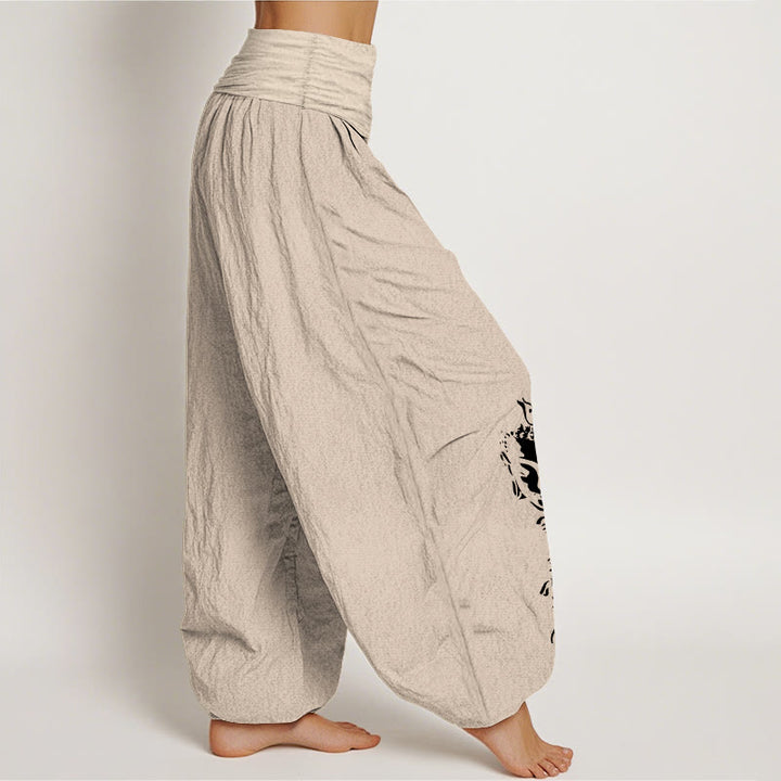 Pantalones Buddha Stones y símbolo Om, cintura elástica, para mujer - image 13