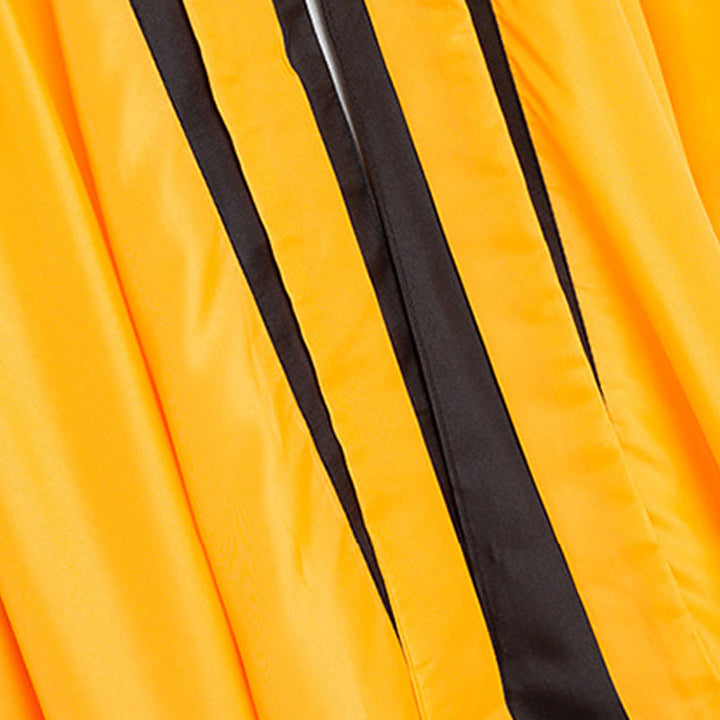 Kimono taoísta unisex de manga larga y ancha con Buddha Stones Wudang, color liso, para ceremonia de Qigong y Tai Chi - image 9