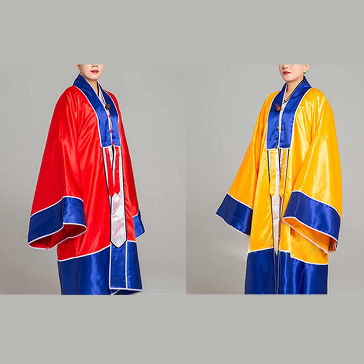 Kimono unisex taoísta de manga larga y ancha con bordado de grulla Wudang y Buddha Stones para ceremonia de Qigong y Tai Chi - image 19