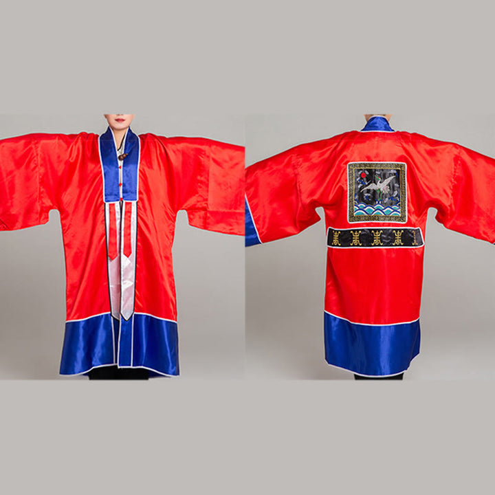Kimono unisex taoísta de manga larga y ancha con bordado de grulla Wudang y Buddha Stones para ceremonia de Qigong y Tai Chi - image 6
