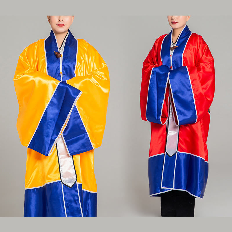 Kimono unisex taoísta de manga larga y ancha con bordado de grulla Wudang y Buddha Stones para ceremonia de Qigong y Tai Chi - image 18