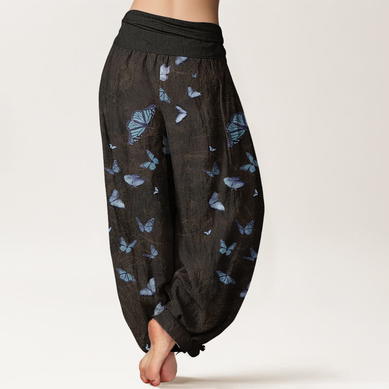 Pantalones Buddha Stones para mujer, cintura elástica - image 1