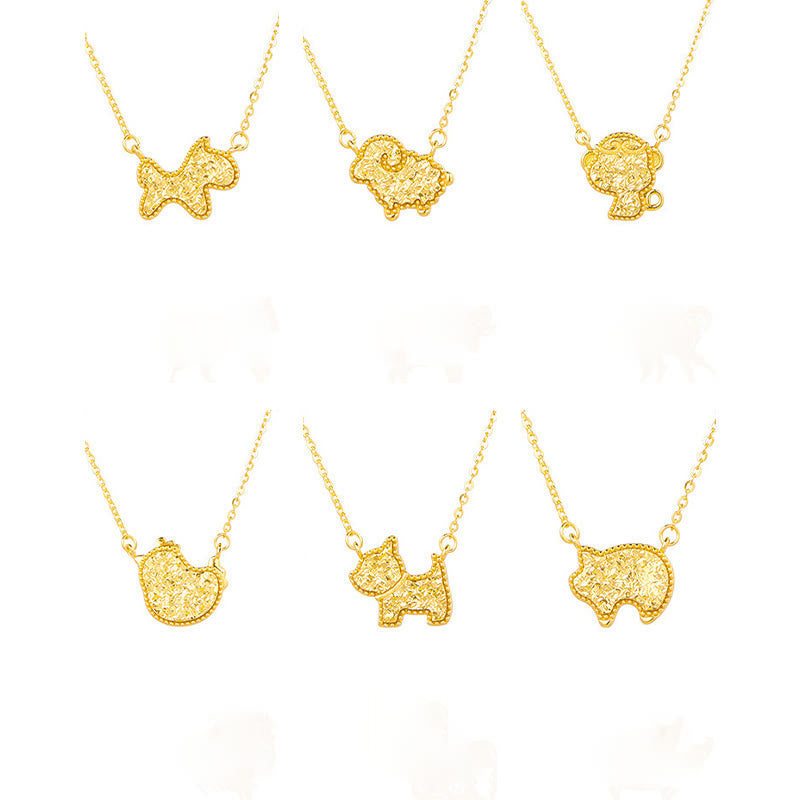 Collar con colgante de cadena con diseño de moneda de plata de ley 925 con Buddha Stones, año del Caballo, zodiaco chino - image 40