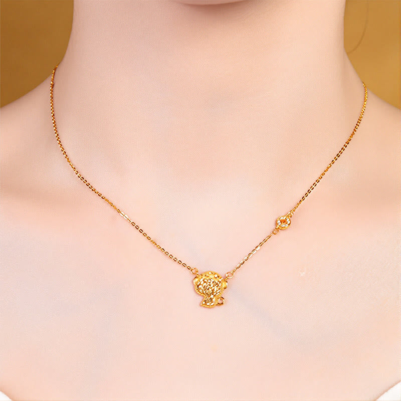 Collar con colgante de cadena con diseño de moneda de plata de ley 925 con Buddha Stones, año del Caballo, zodiaco chino - image 26