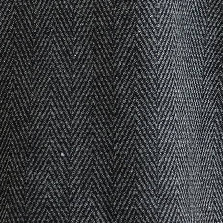 Abrigo de algodón de manga larga con cuello en V y rayas Buddha Stones para mujer con bolsillos - image 9