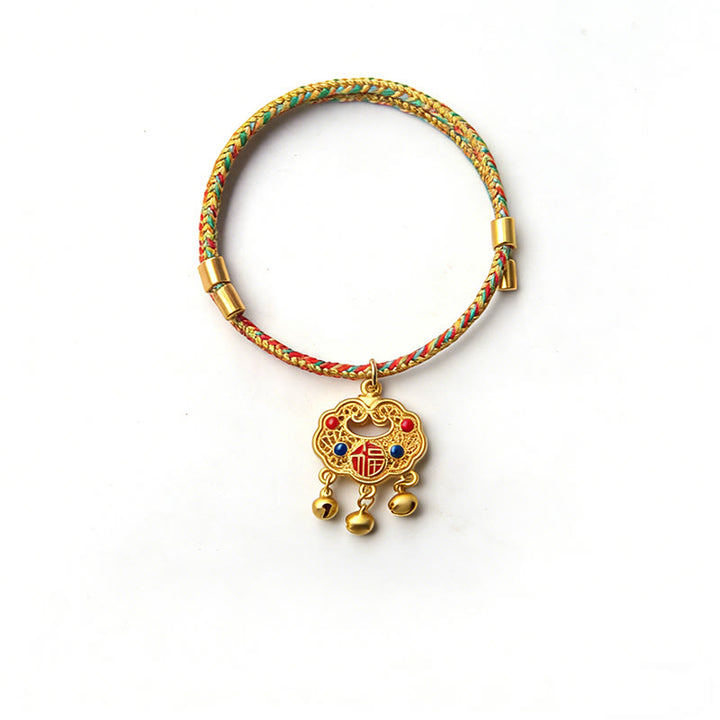 Collar ajustable con Buddha Stones, hecho a mano, de aleación, para gatos y perros pequeños. - Dorado - 20-30 cm - image 0