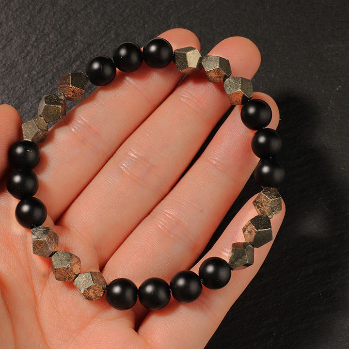 Pulsera de equilibrio y confianza con piedra esmerilada de Buddha Stones - image 4