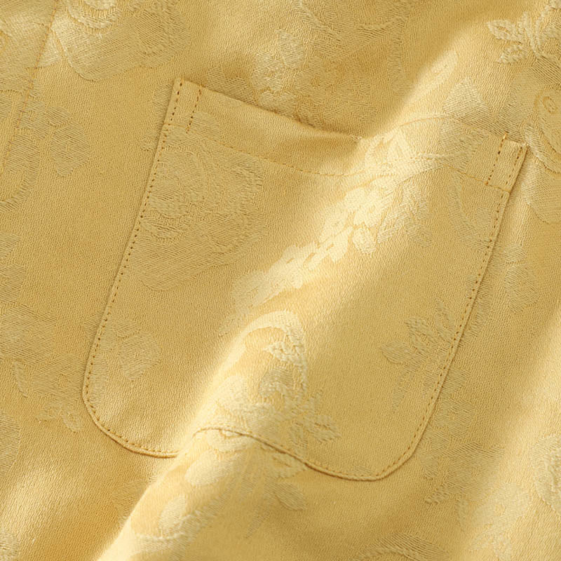 Chaleco sin mangas de algodón para mujer con estampado de flores y Buddha Stones y botones de rana - image 14