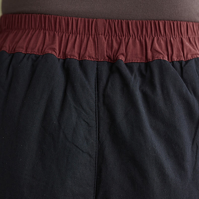 Pantalones casuales de pierna ancha con bolsillos para mujer de Buddha Stones - image 6