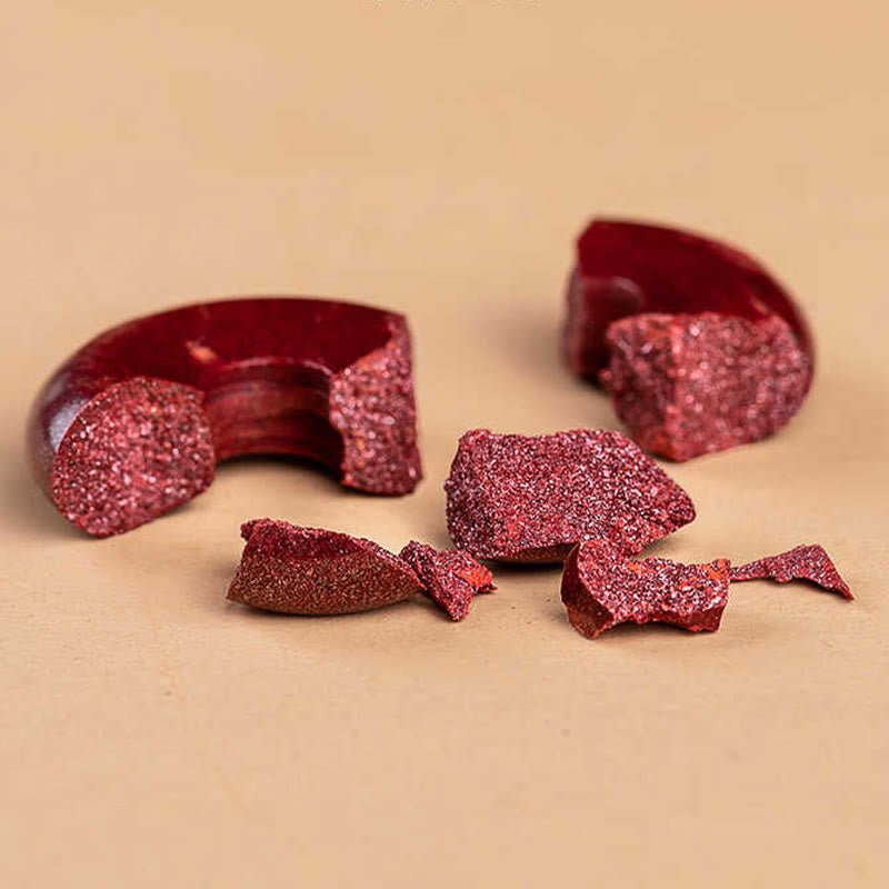 Pulsera de hilo trenzado con hebilla de paz y cinabrio de plata de ley 925 con Buddha Stones - image 17