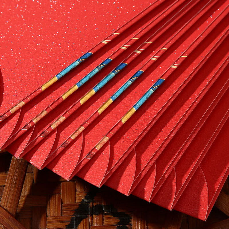 Buddha Stones para el Año del Caballo 2026, bendiciones de Año Nuevo, 6 sobres rojos chinos - image 6