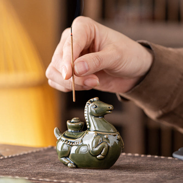 Quemador de incienso con Buddha Stones para el Año del Caballo 2026 - image 3