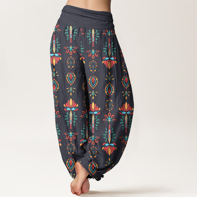 Pantalones Buddha Stones para mujer, cintura elástica - image 9