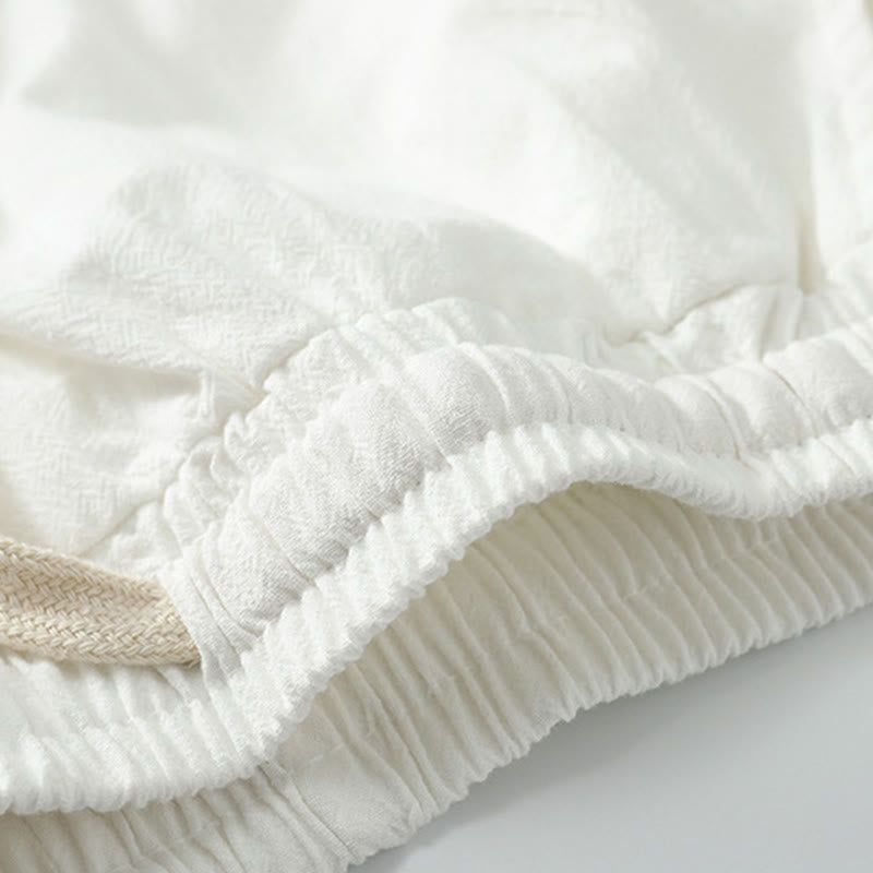 Conjunto de 2 Buddha Stones de kimono de algodón con cordones y mangas tres cuartos para hombre, con bolsillos y cordón ajustable, para meditación - image 16