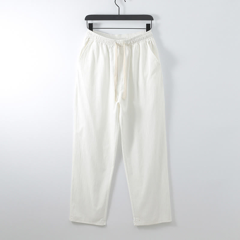 Conjunto de 2 Buddha Stones de kimono de algodón con cordones y mangas tres cuartos para hombre, con bolsillos y cordón ajustable, para meditación - image 12