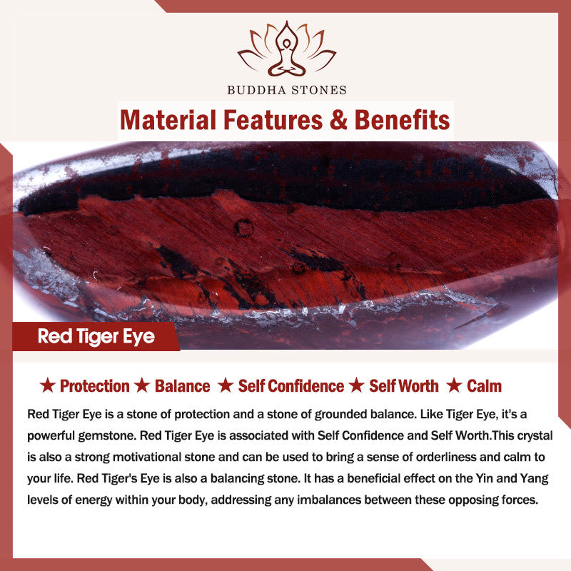 Mala de fuerza con borlas de cuentas de Buddha Stones, ojo de tigre amarillo multicolor, ojo de tigre verde, ojo de tigre azul, ojo de tigre rojo - image 8