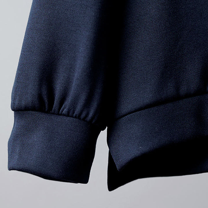 Sudadera con capucha de manga larga para mujer con bordado de oso y Buddha Stones en otoño - image 4