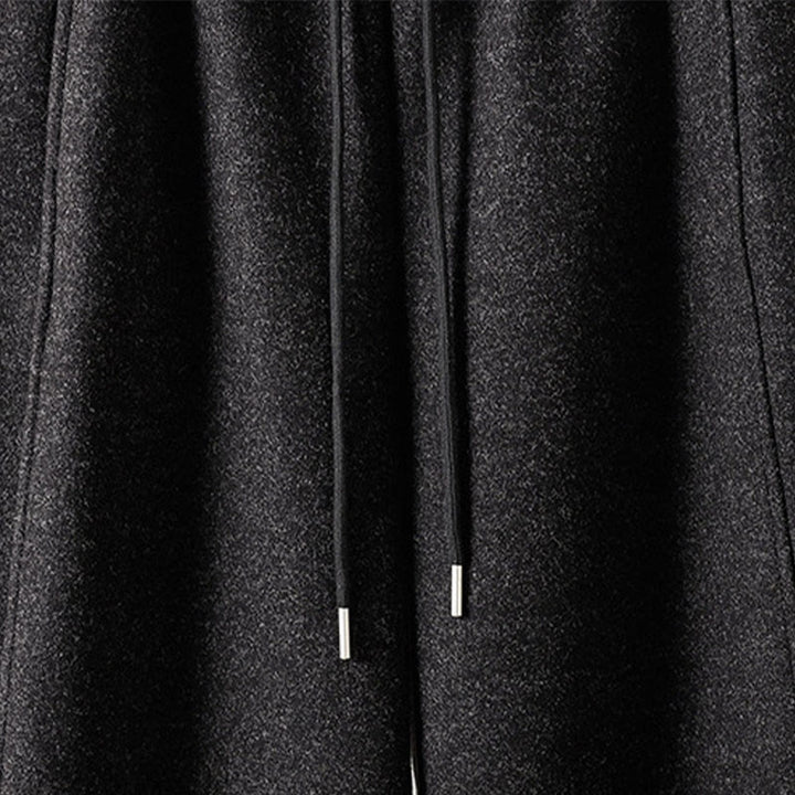 Pantalones gruesos de algodón con cordones y bolsillos para mujer con diseño de Buddha Stones - image 3