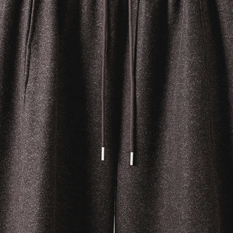 Pantalones gruesos de algodón con cordones y bolsillos para mujer con diseño de Buddha Stones - image 20