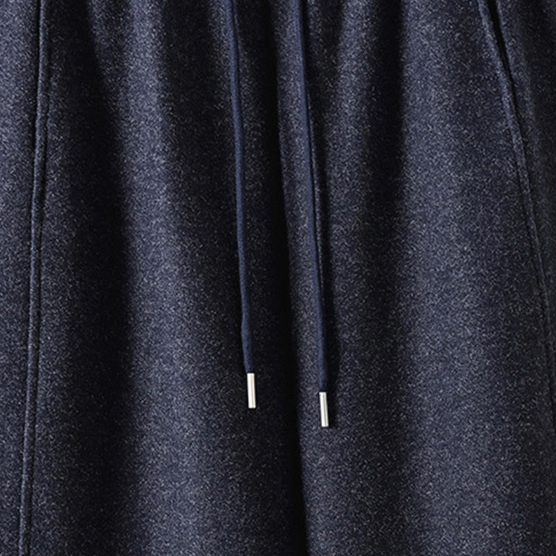 Pantalones gruesos de algodón con cordones y bolsillos para mujer con diseño de Buddha Stones - image 11