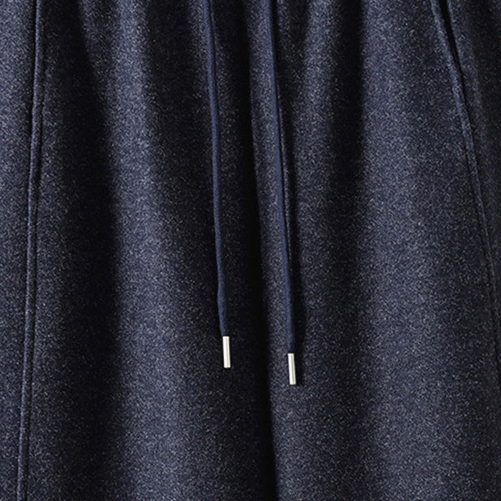 Pantalones gruesos de algodón con cordones y bolsillos para mujer con diseño de Buddha Stones - image 11