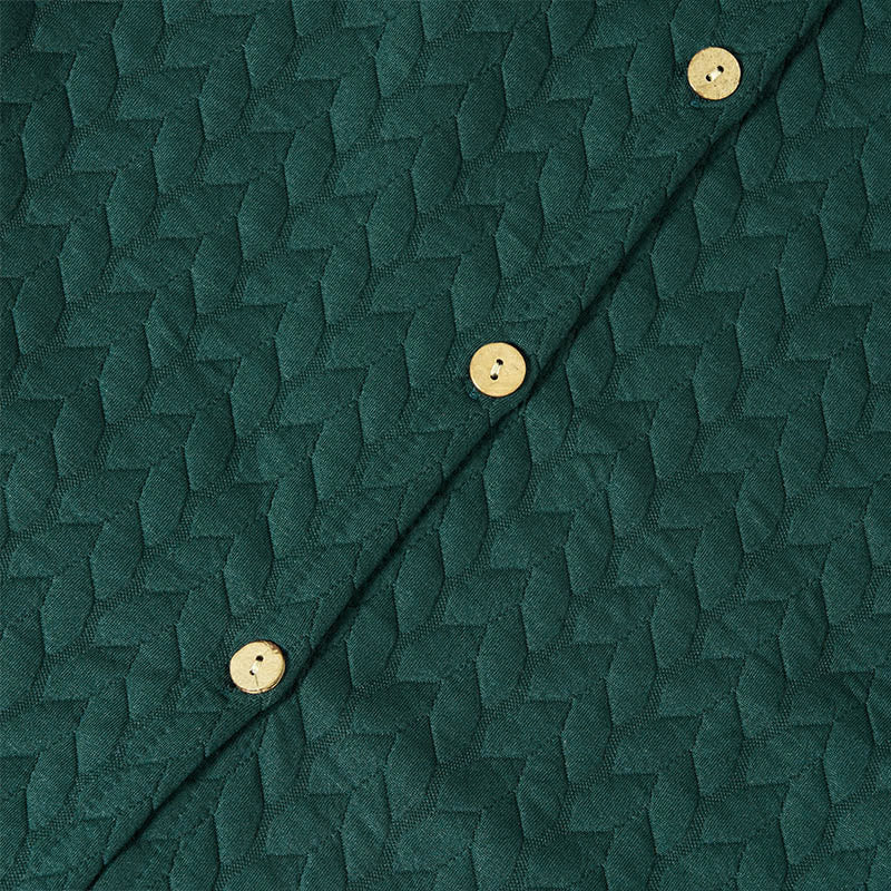 Abrigo con capucha de manga larga para mujer, diseño de espigas de trigo otoñales y Buddha Stones, con bolsillos, largo medio - image 10