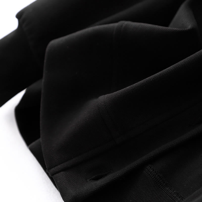 Chaqueta de algodón de manga larga para mujer con botones lisos Buddha Stones - image 14