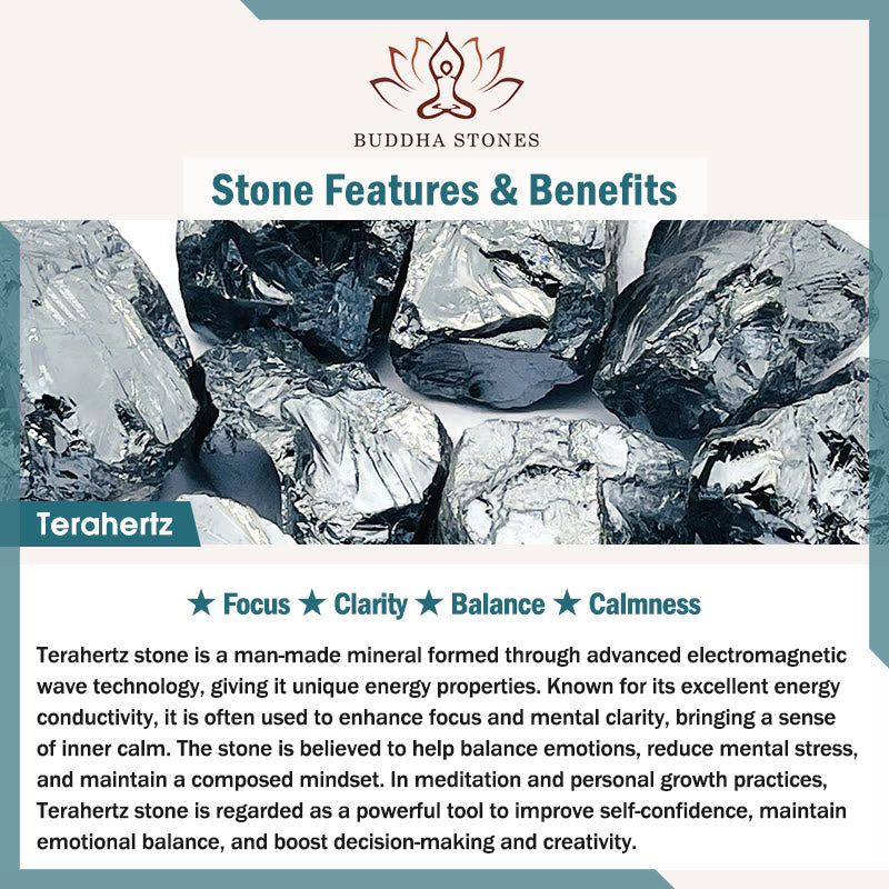 Buddha Stones Mala de claridad de enfoque de 108 cuentas de terahercios - image 6