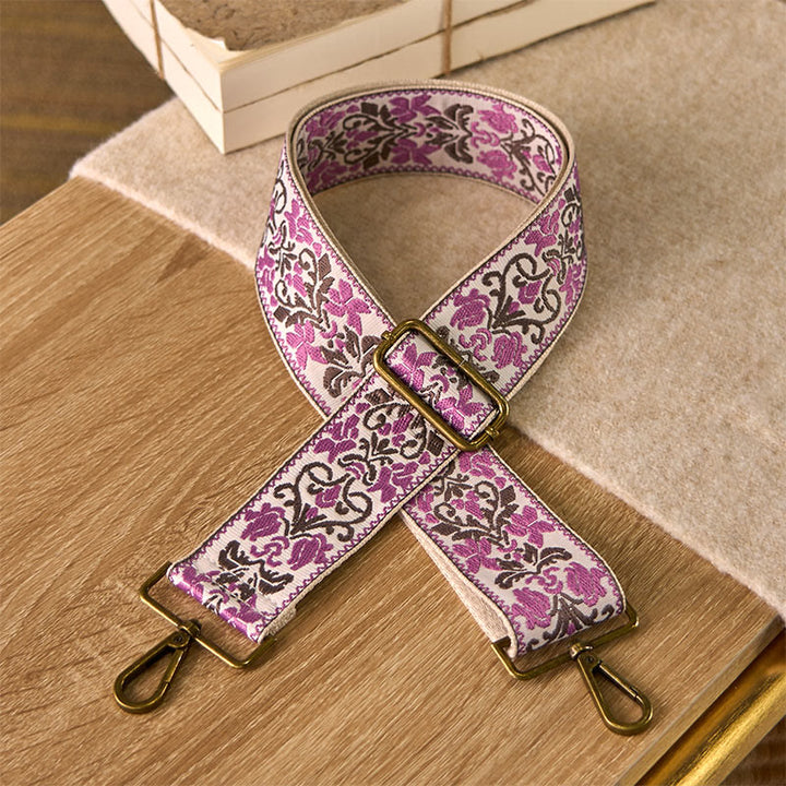 Correas de repuesto para bolsos, bandoleras, ... - Rosa - 75-135 cm x 5 cm - image 7